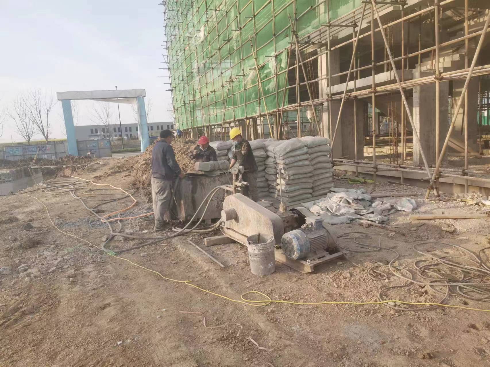 下陆别墅下沉注浆